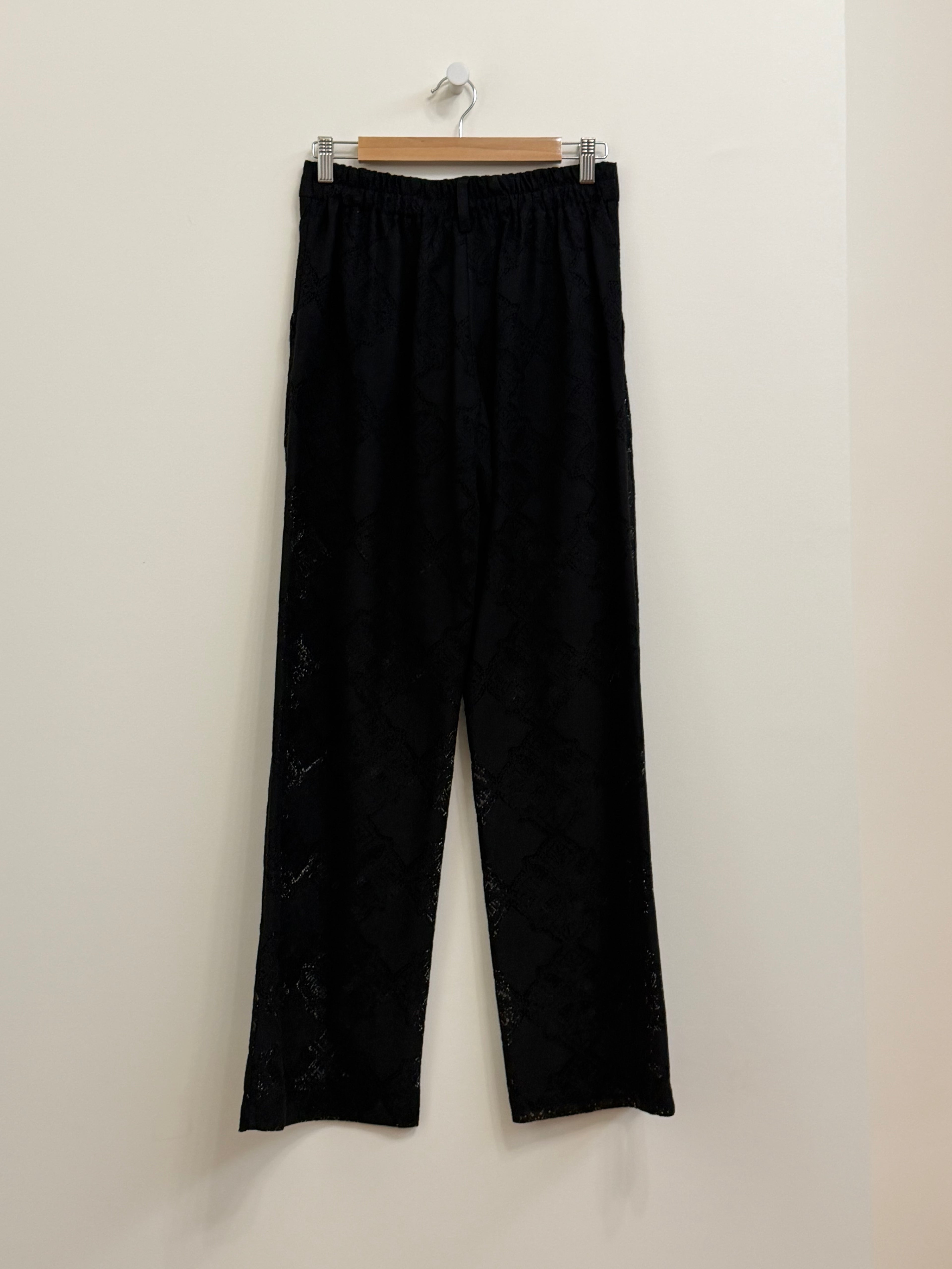 Pantalon Joe Dentelle noire