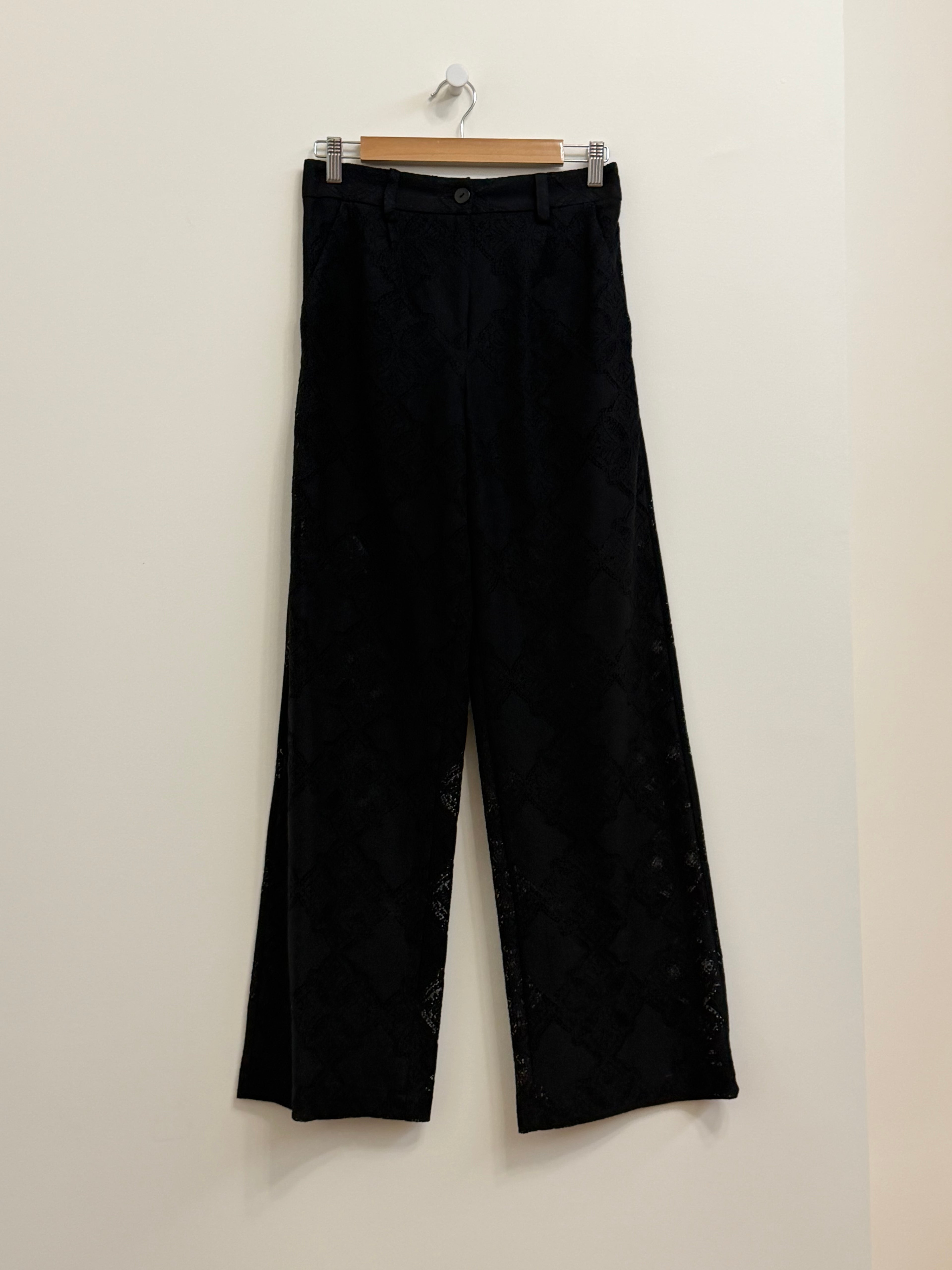 Pantalon Joe Dentelle noire