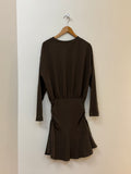 Robe Velvet Marron