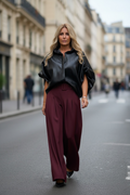 Pantalon Enzo Burgundy