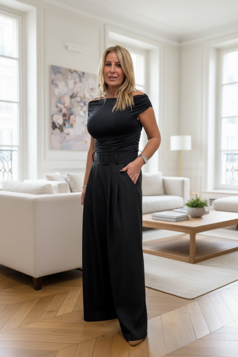 Pantalon Enzo noir