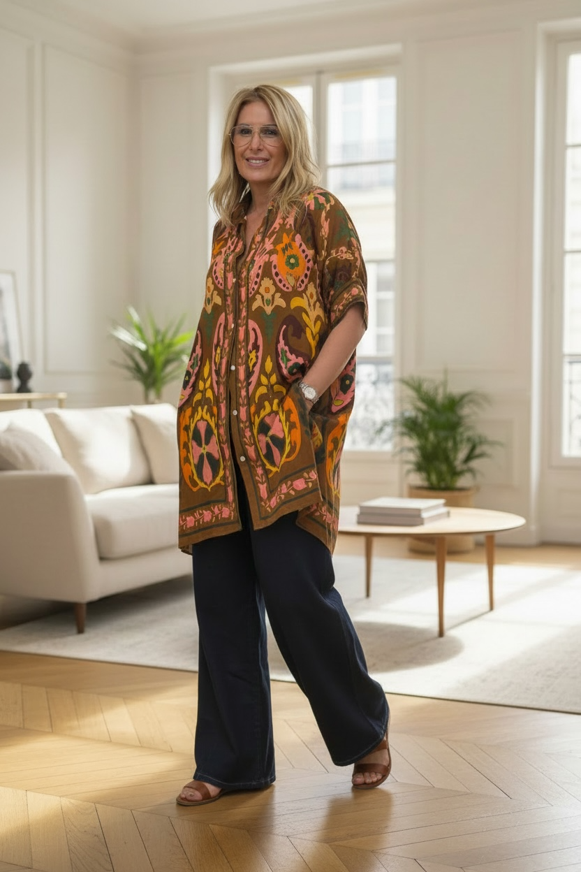 Kimono/robe chemise Mars