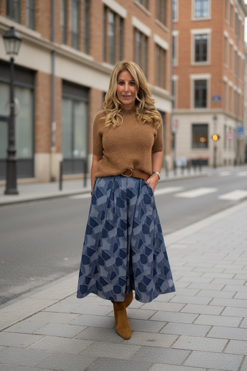 Jupe Vivien Patchwork