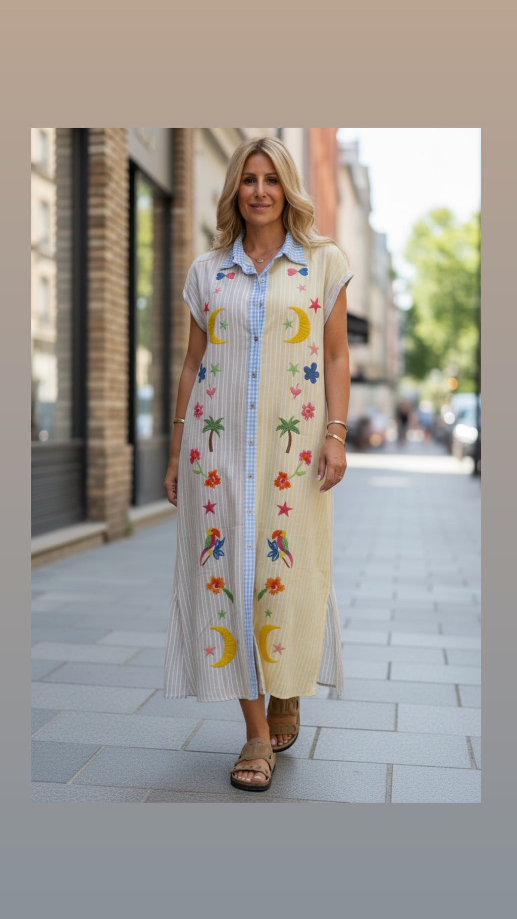 Robe chemise Moon