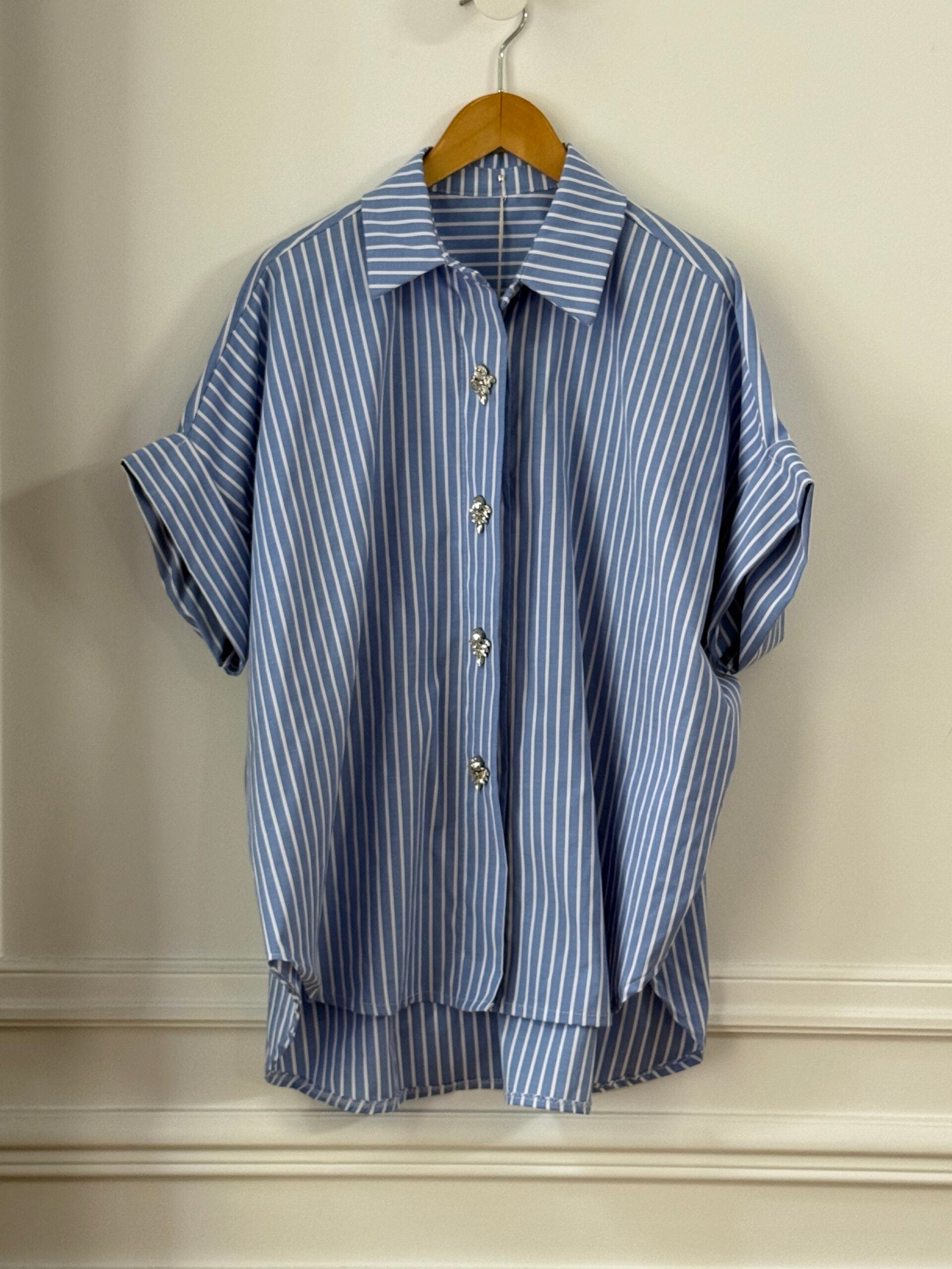 Chemise Graziella rayures